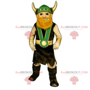 Mascote de personagem histórico - soldado Viking -