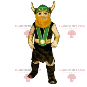 Mascotte personnage historique - Soldat Viking - Redbrokoly.com