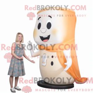 Maskottchenkostüm Peach...