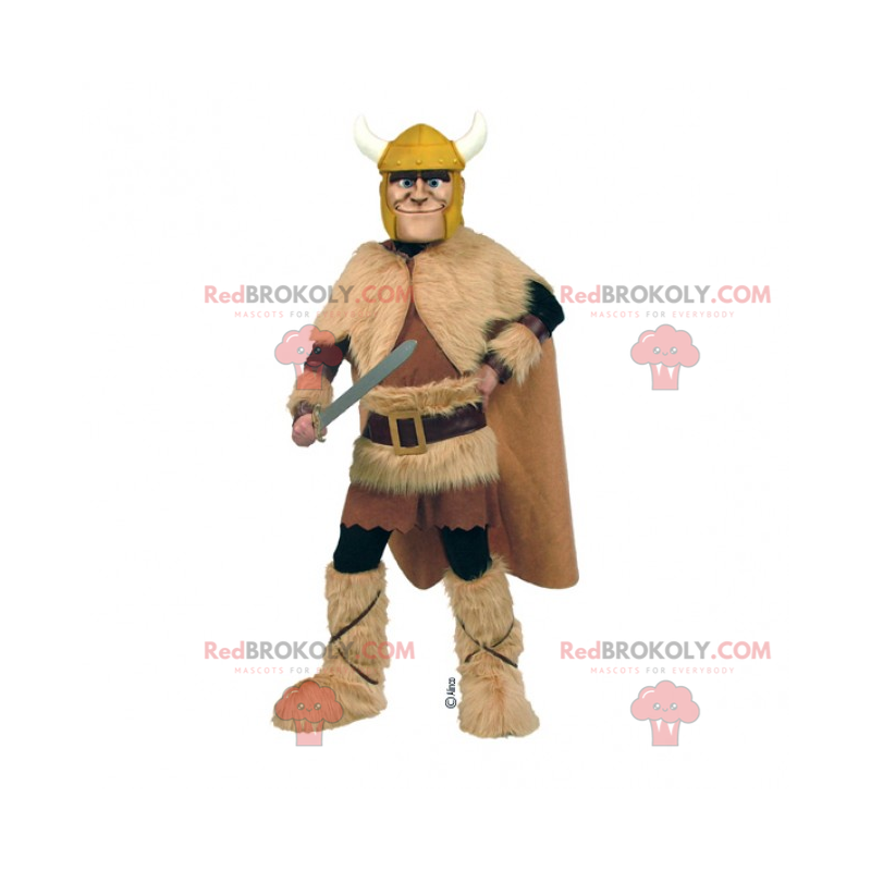 Historical character mascot - Viking - Redbrokoly.com