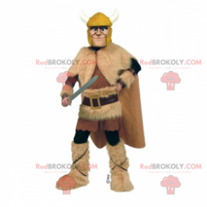 Mascote de personagem histórico - Viking - Redbrokoly.com