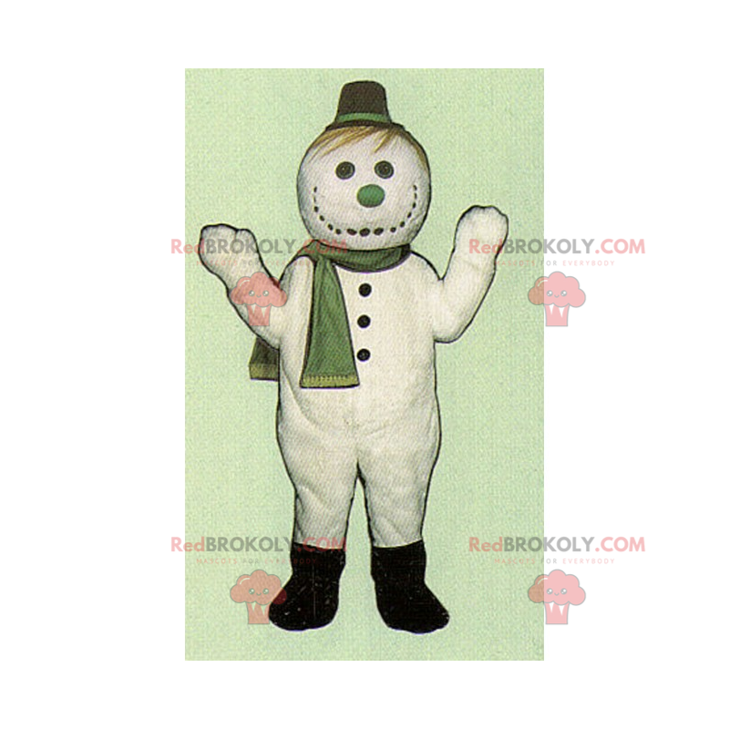Vinterkaraktermaskott - Snømann - Redbrokoly.com Vinterkaraktermaskott - Snømann - Redbrokoly.com
