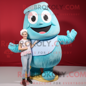 Disfraz de mascota Cyan...