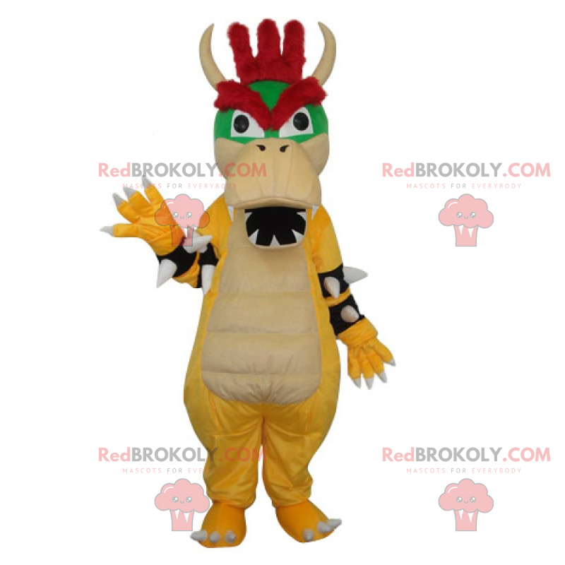 Maskotkarakter Mario Bros - Bowser - Redbrokoly.com