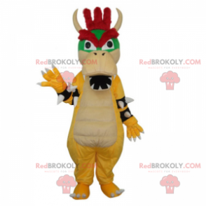 Mascottekarakter Mario Bros - Bowser - Redbrokoly.com