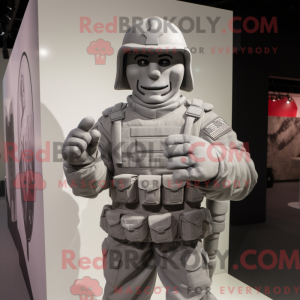 Sølv amerikansk soldat...