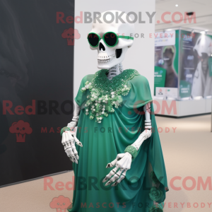 Forest Green Skull mascotte...