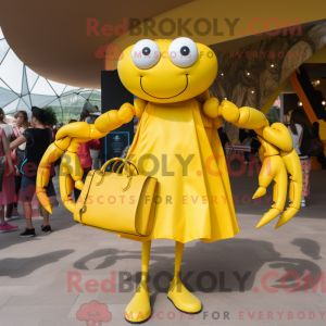 Maskottchenkostüm Gelbe...