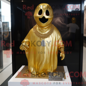 Máscara Gold Ghost com...