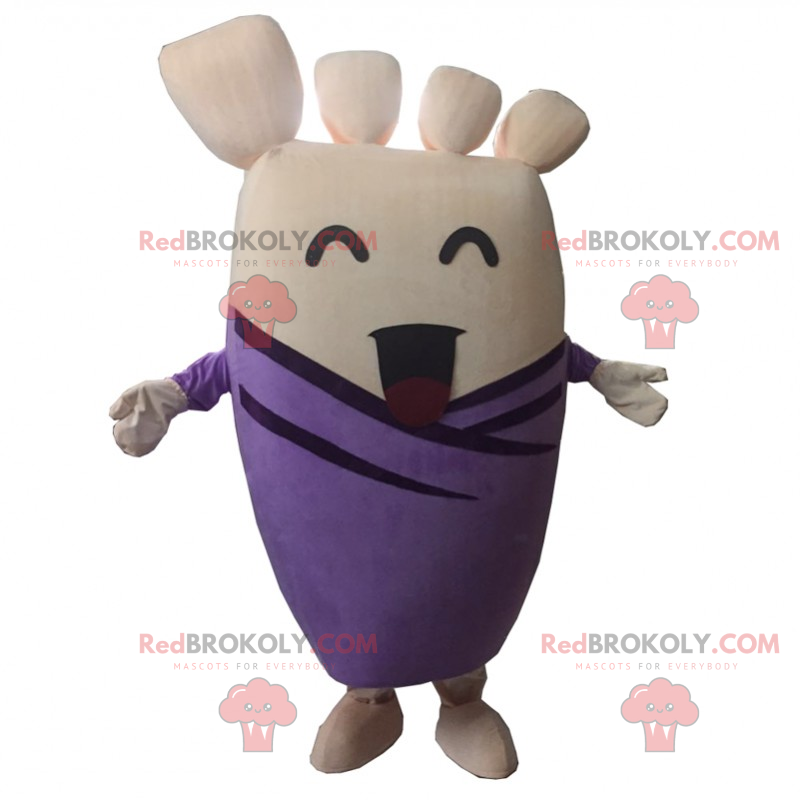 Mascot character smiling - Redbrokoly.com