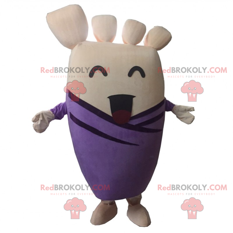 Personaggio mascotte sorridente - Redbrokoly.com
