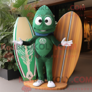 Forest Green Surfboard...
