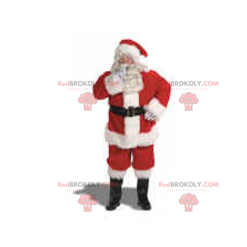 Mascot character holiday season - Santa Claus - Redbrokoly.com