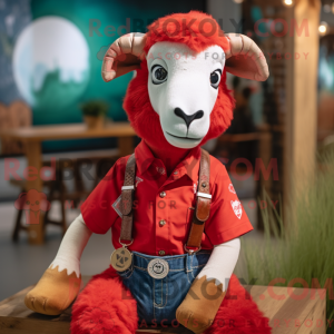 Personaggio mascotte Red...
