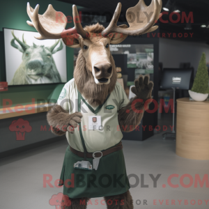Iers elandenmascottekostuum...