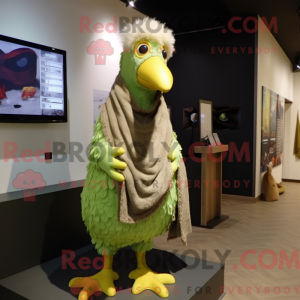 Olive Chicken Maskot Drakt...