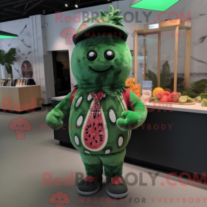 Skoggrønn vannmelon máscara...