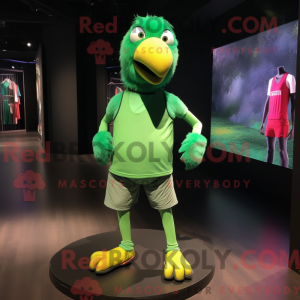 Disfraz de mascota loro...