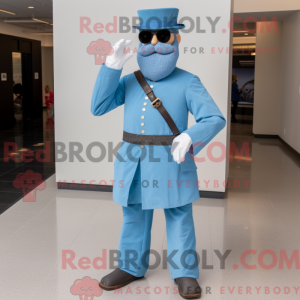 Sky Blue Civil War Soldier...