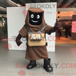 Brown Chocolate Bar mascot...