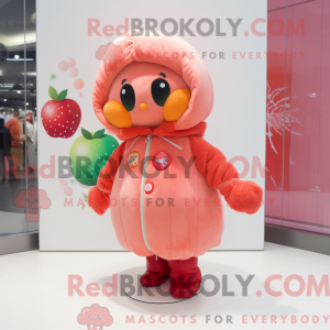 Peach Raspberry mascot...