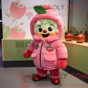 Peach Raspberry mascot...
