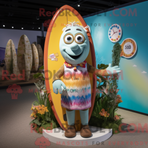 Surfboard mascot costume...