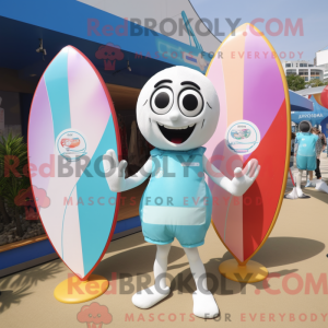 Surfebrettmaskotdraktfigur...