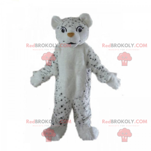 Liten svartvit leopardmaskot - Redbrokoly.com