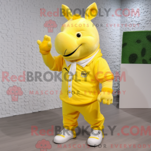 Lemon Yellow Rhinoceros...