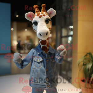 Giraffe maskot kostume...