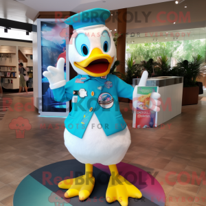 Disfraz de mascota del pato...