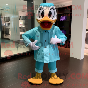 Disfraz de mascota del pato...