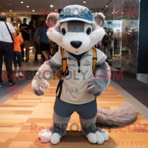 Gray Mongoose mascot...
