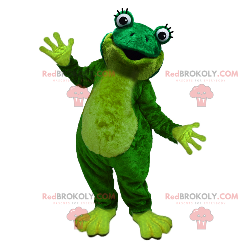 Little frog mascot - Redbrokoly.com
