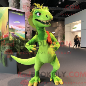 Lime Green Utahraptor...
