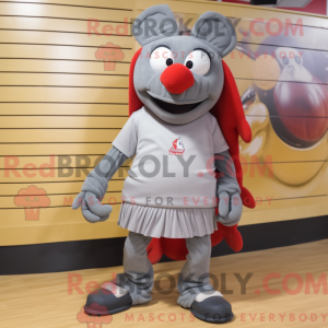 Disfraz de mascota Grey...