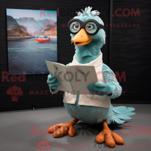 Maskotka Teal Gullfigurka...