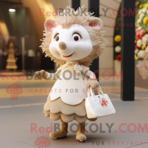 Personaggio mascotte riccio...
