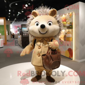 Personaggio mascotte riccio...