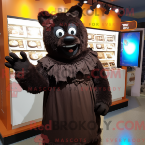 Black Chocolate Bars mascot...