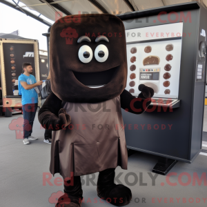 Maskottchenkostüm Schwarze...