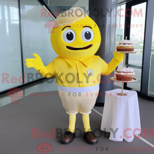 Citrongul Cupcake maskot...