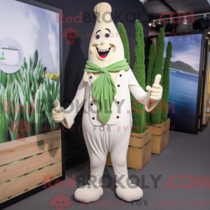 Kremowe szparagi maskot...