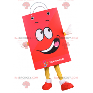 Shoppingpåse maskot leende - Redbrokoly.com