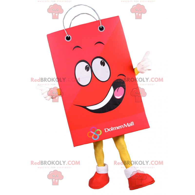 Boodschappentas mascotte glimlachen - Redbrokoly.com