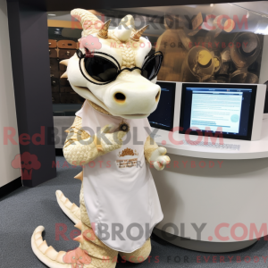 Figura de drakemaskotdrakt...