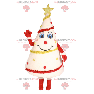 Weißes Weihnachtsbaummaskottchen - Redbrokoly.com