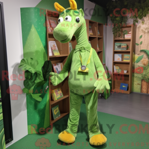 Groene giraffe...