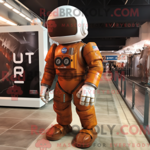 Rust Astronaut maskot drakt...